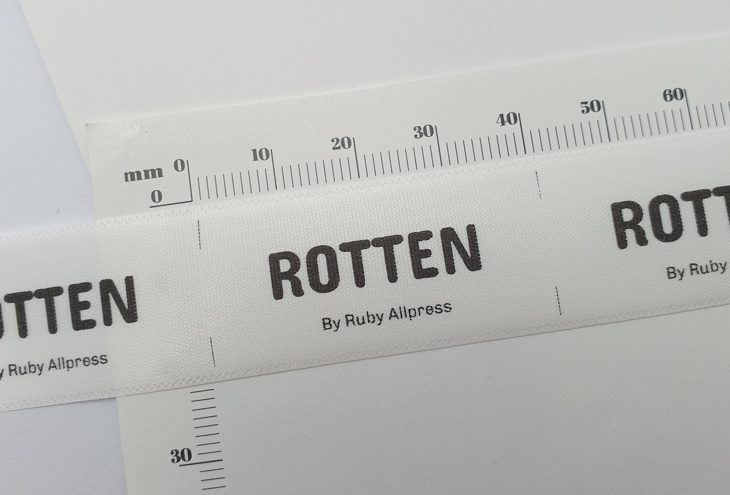 CUSTOM LABELS / Ruby Allpress