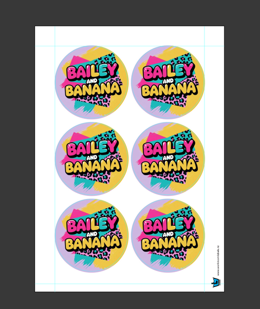 CUSTOM LABELS / Megan Dudley - Stickers