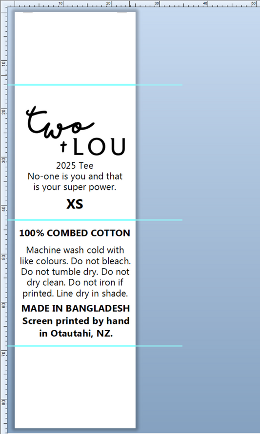 CUSTOM LABELS / Roberta Thomson