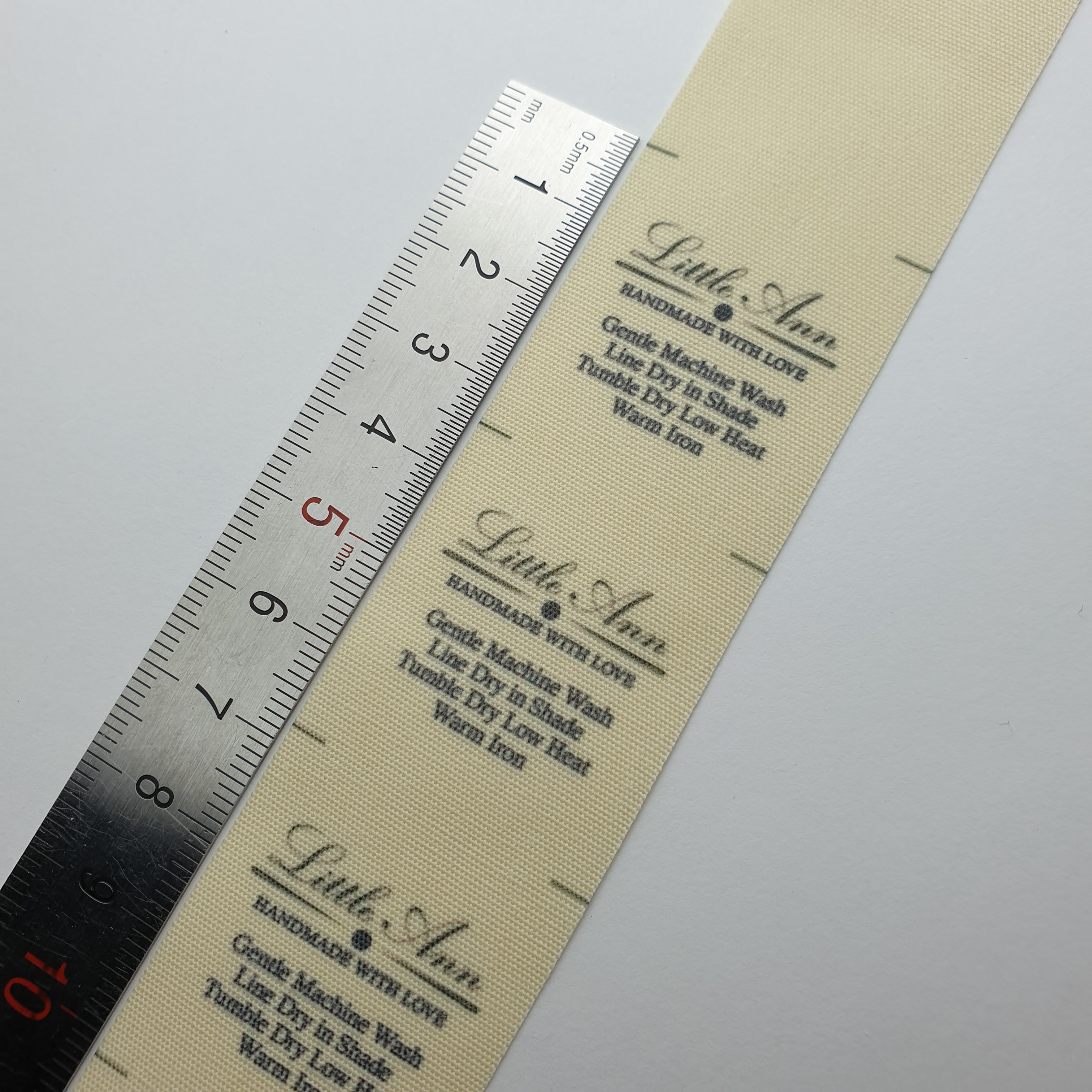 PERMANENT PRINTED LABELS Workroom Labels