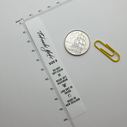 15mm / XL - Between 85-120mm per label (43-60mm folded height)